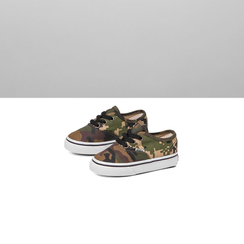 Tenis Vans Authentic Niños Camuflados | Mexico-YHE945067