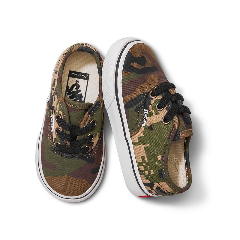 Tenis Vans Authentic Niños Camuflados | Mexico-YHE945067