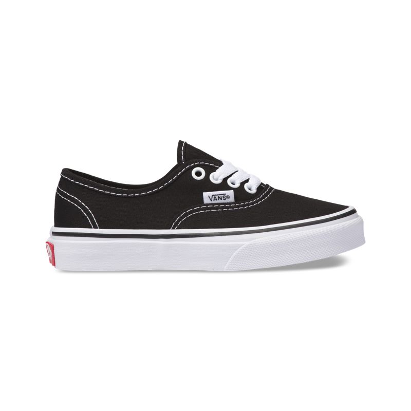 Tenis Vans Authentic Niños Negros Blancos | Mexico-MEC580729