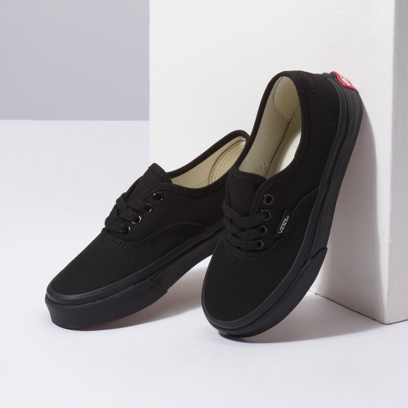 Tenis Vans Authentic Niños Negros | Mexico-CDB827904