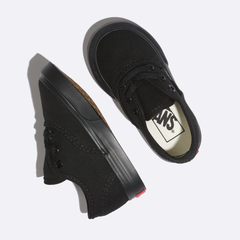 Tenis Vans Authentic Niños Negros | Mexico-CHI564937