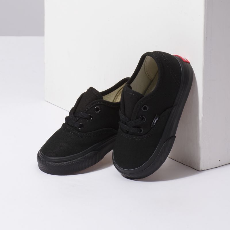 Tenis Vans Authentic Niños Negros | Mexico-CHI564937