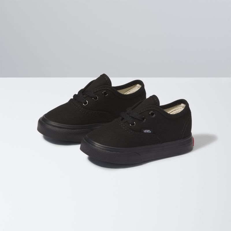 Tenis Vans Authentic Niños Negros | Mexico-CHI564937