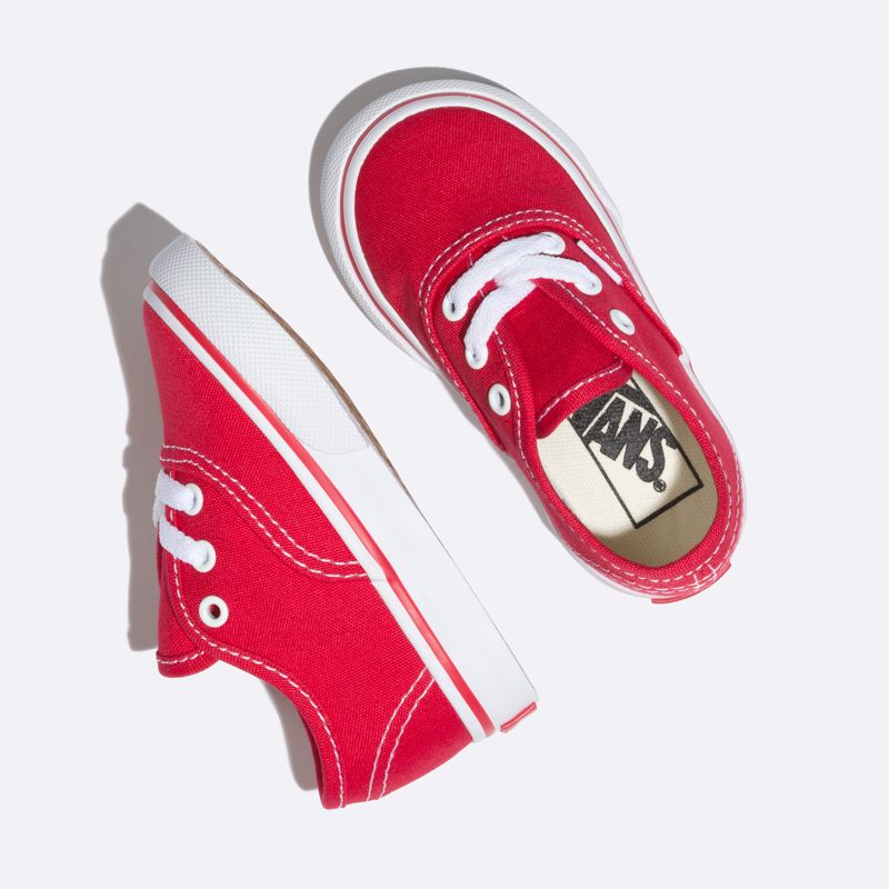 Tenis Vans Authentic Niños Rojos | Mexico-XJL325680