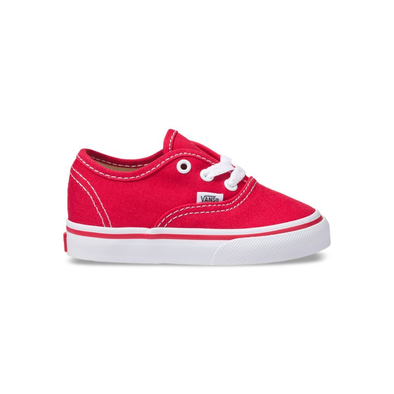 Tenis Vans Authentic Niños Rojos | Mexico-XJL325680