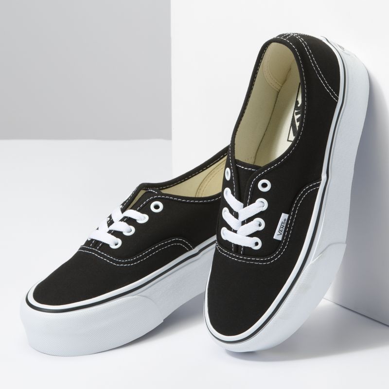 Tenis Vans Authentic Stackform Hombre Negros | Mexico-QKH862934