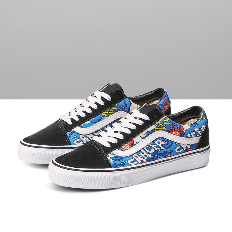 Tenis Vans Cancer Old Skool Hombre Multicolor | Mexico-HJK618320