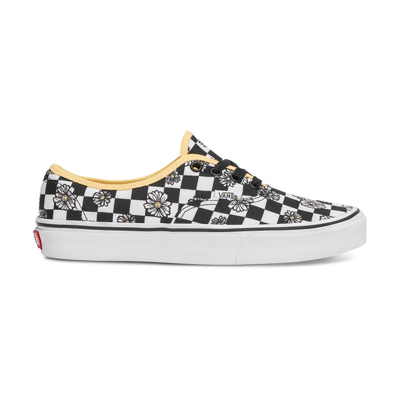 Tenis Vans Checkerboard Authentic Mujer Flores | Mexico-YOD651329