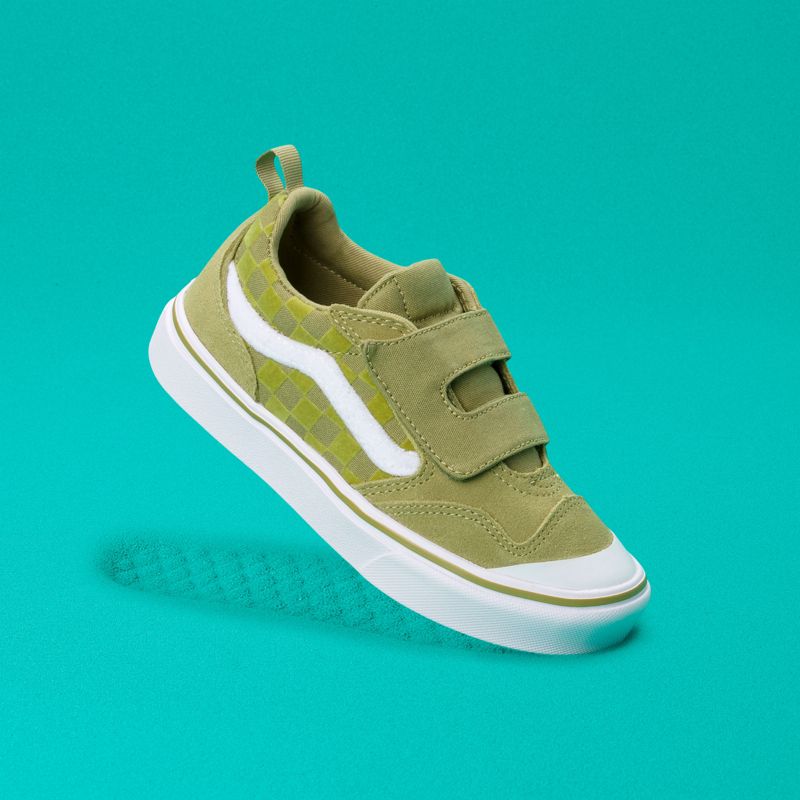 Tenis Vans ComfyCush Niños Verde Oliva | Mexico-LWP913508