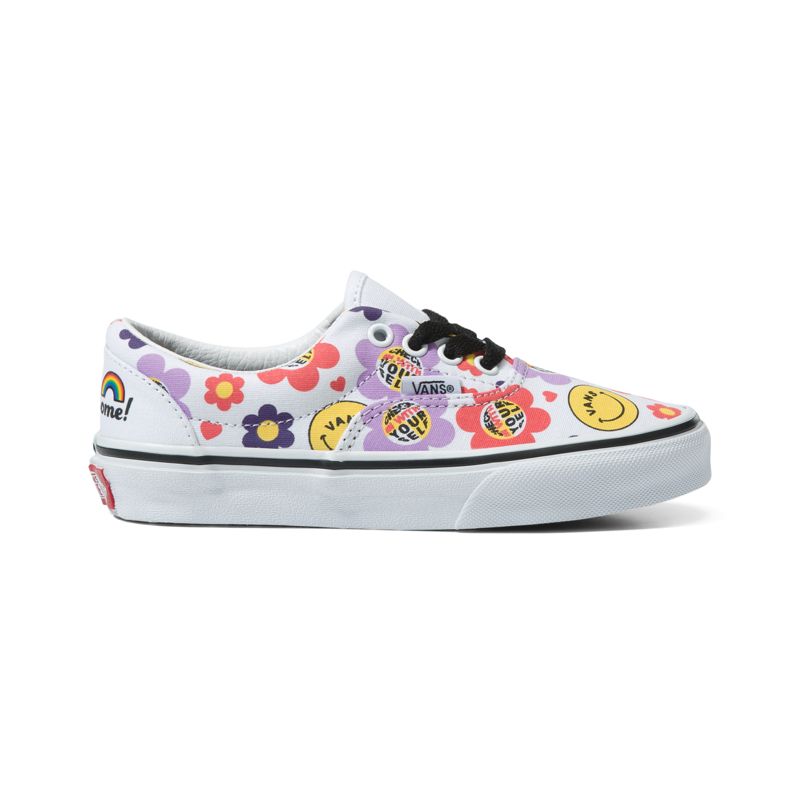 Tenis Vans Era Niños Blancos | Mexico-DXZ782146