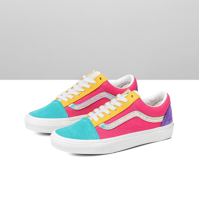 Tenis Vans Gamuza Old Skool Mujer Multicolor | Mexico-LMO431782