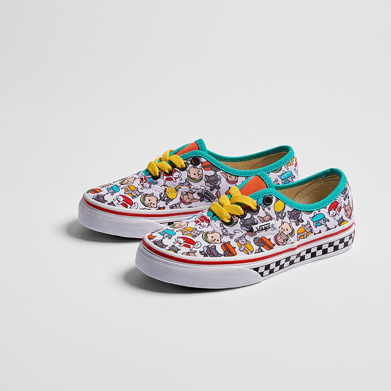 Tenis Vans Macaron Authentic Niños Multicolor | Mexico-ZPN564983