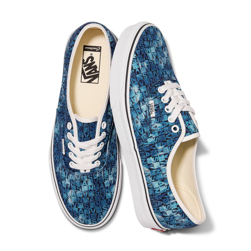 Tenis Vans Monoboard Authentic Anchos Mujer Azules Claro | Mexico-CLI154860