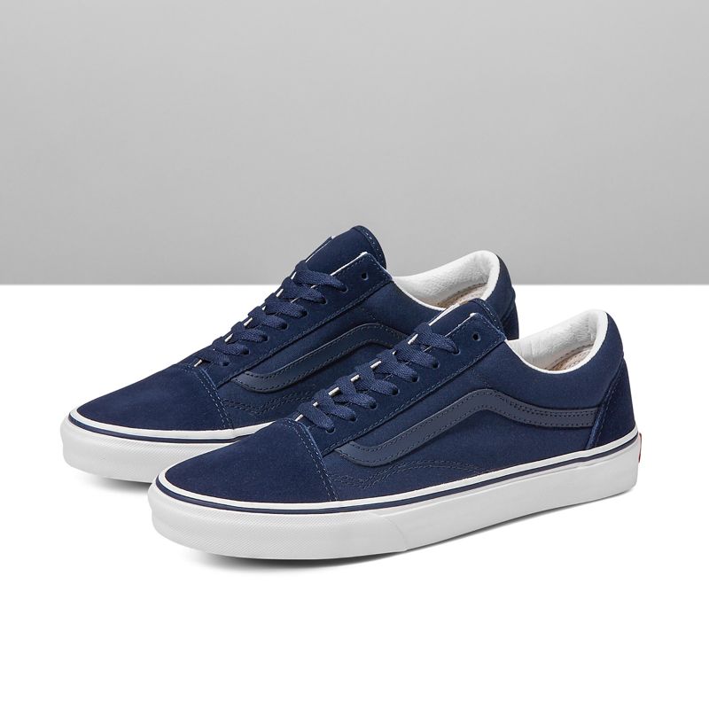 Tenis Vans Old Skool Hombre Azul Marino | Mexico-BEU382697