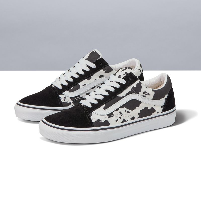 Tenis Vans Old Skool Hombre Negros Blancos | Mexico-BWL281375