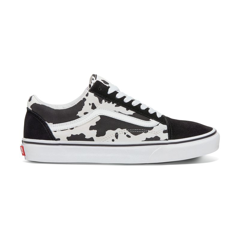 Tenis Vans Old Skool Hombre Negros Blancos | Mexico-BWL281375