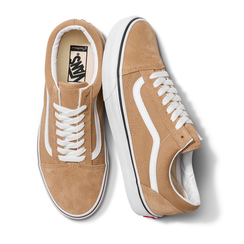 Tenis Vans Old Skool Mujer Kaki | Mexico-XMC104793