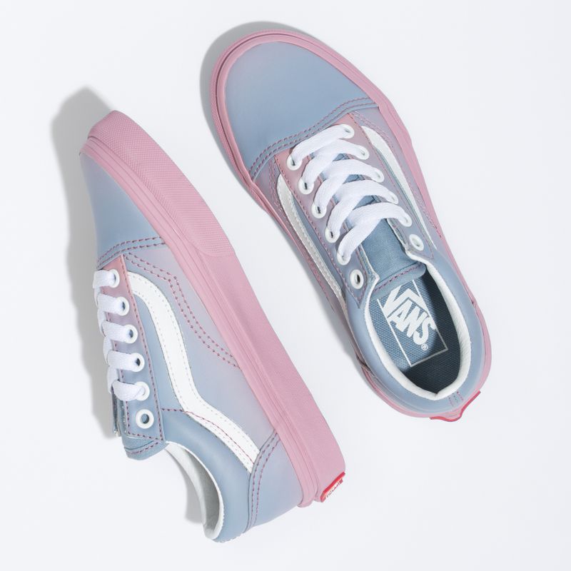 Tenis Vans Old Skool Niños Naranjas | Mexico-VXI463985