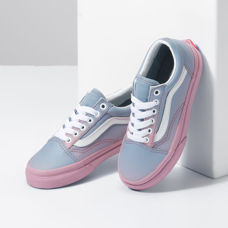 Tenis Vans Old Skool Niños Naranjas | Mexico-VXI463985