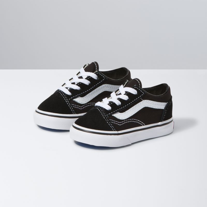 Tenis Vans Old Skool Niños Negros Blancos | Mexico-ONS245197