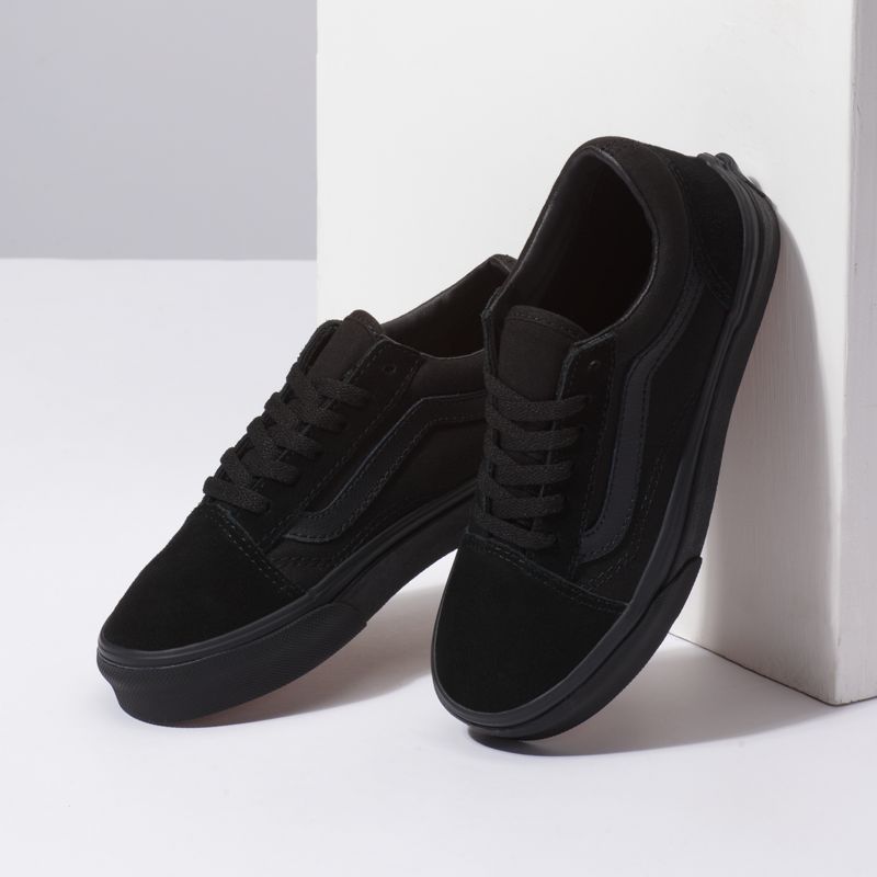 Tenis Vans Old Skool Niños Negros | Mexico-BWY138092