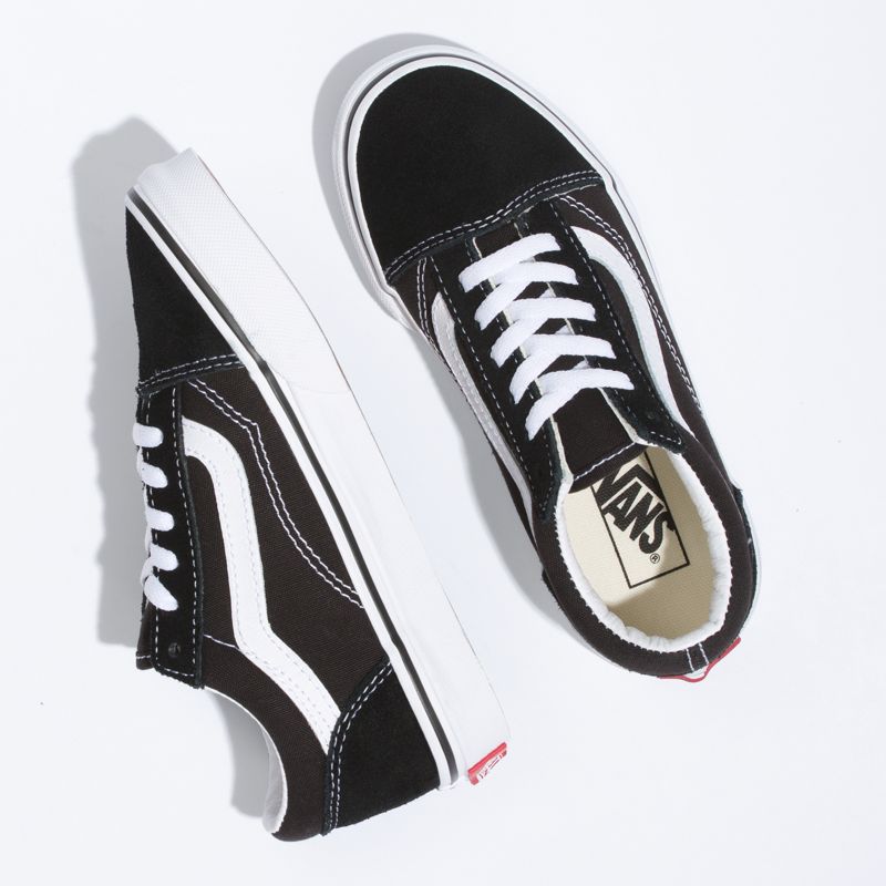 Tenis Vans Old Skool Niños Negros | Mexico-IPA308457