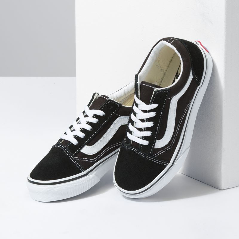 Tenis Vans Old Skool Niños Negros | Mexico-IPA308457