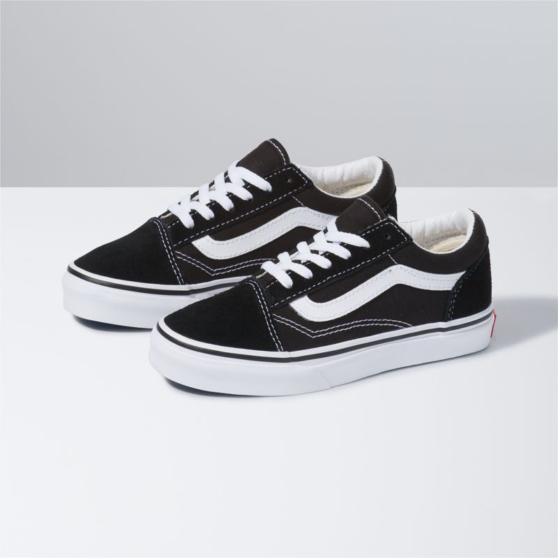 Tenis Vans Old Skool Niños Negros | Mexico-IPA308457