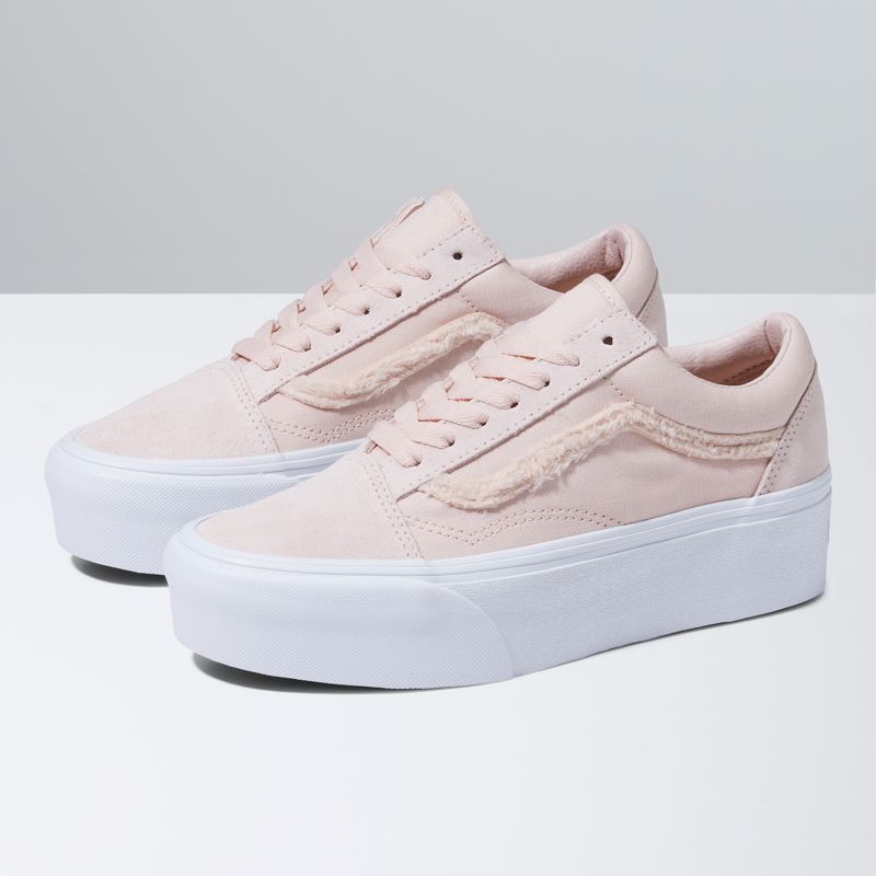 Tenis Vans Old Skool Stackform Mujer Rosas | Mexico-ULV251406