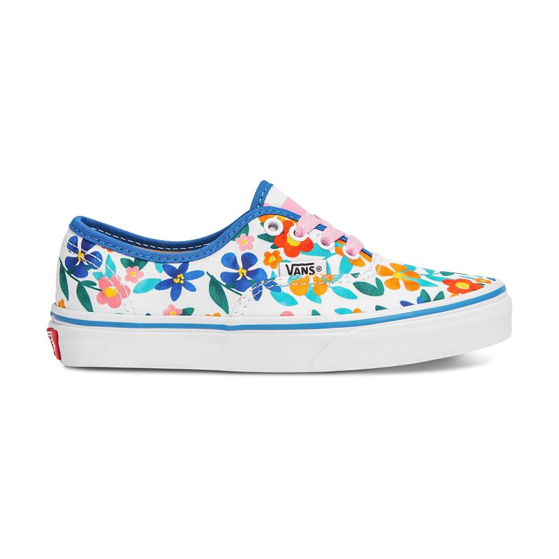 Tenis Vans Painted Floral Authentic Niños Flores | Mexico-WAT358607