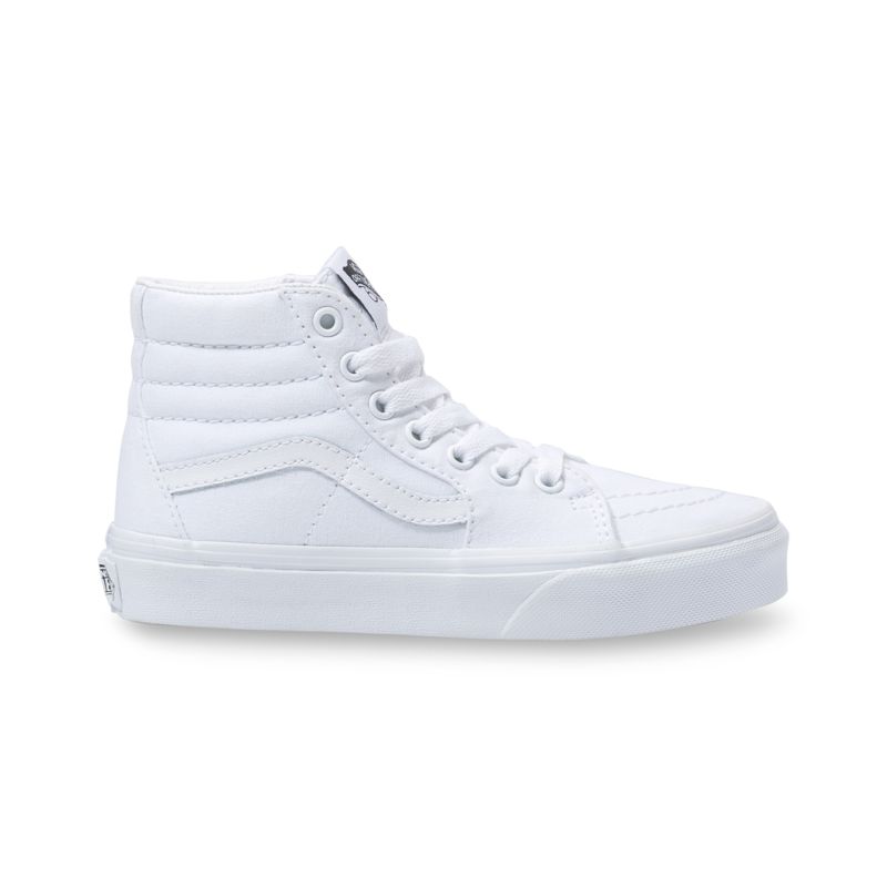 Tenis Vans Sk8-Hi Niños Blancos | Mexico-LNC605378