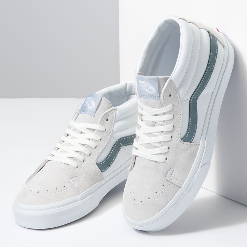 Tenis Vans Sk8-Mid Mujer Grises | Mexico-CHP984031