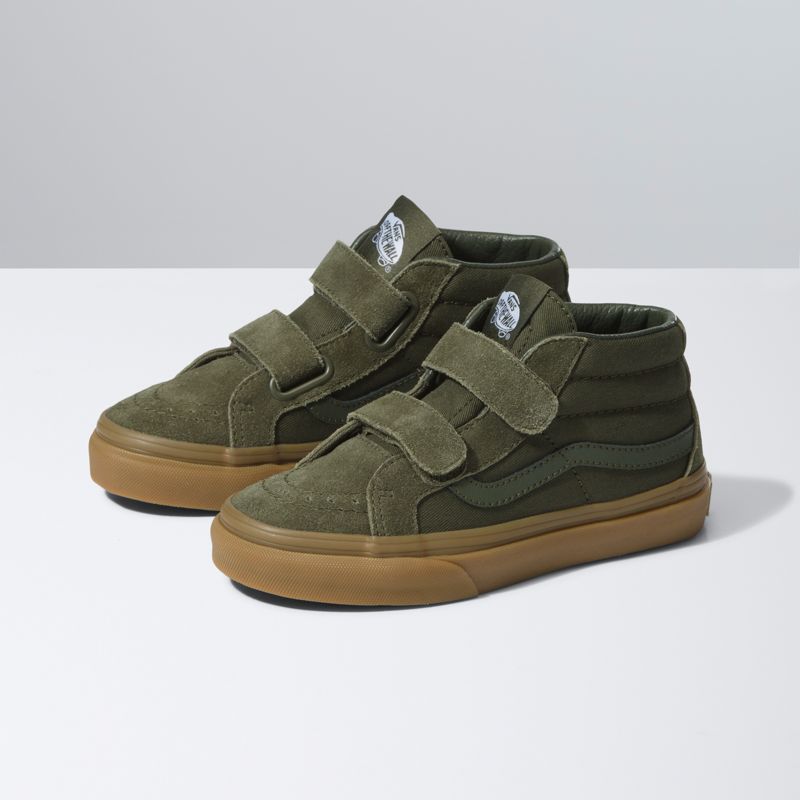 Tenis Vans Sk8-Mid Reissue Niños Morados | Mexico-NLH729384