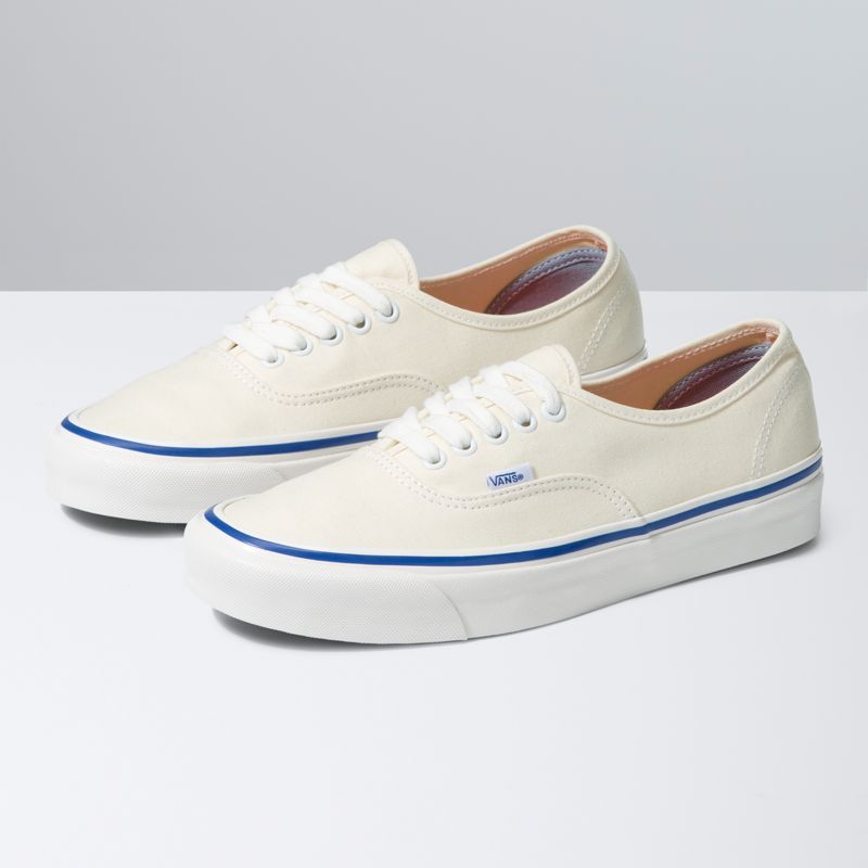 Zapatos del Barco Vans Authentic 44 Deck DX Mujer Blancos | Mexico-JRO645391