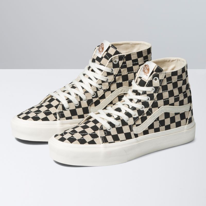 Altos Vans Sk8-Hi Tapered Hombre Beige Negros | Mexico-VCL832045