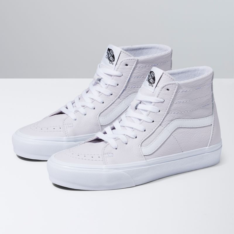 Altos Vans Sk8-Hi Tapered Hombre Blancos | Mexico-XTC421057