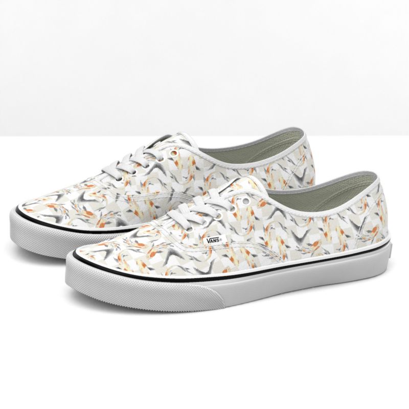 Bajos Vans Authentic Hombre Blancos | Mexico-WRK721493