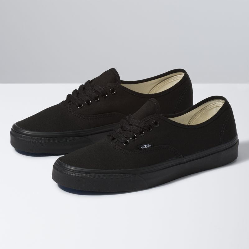 Bajos Vans Authentic Hombre Negros | Mexico-FJM940752