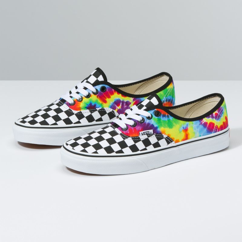 Bajos Vans Checkerboard Authentic Hombre Multicolor | Mexico-RMX350714