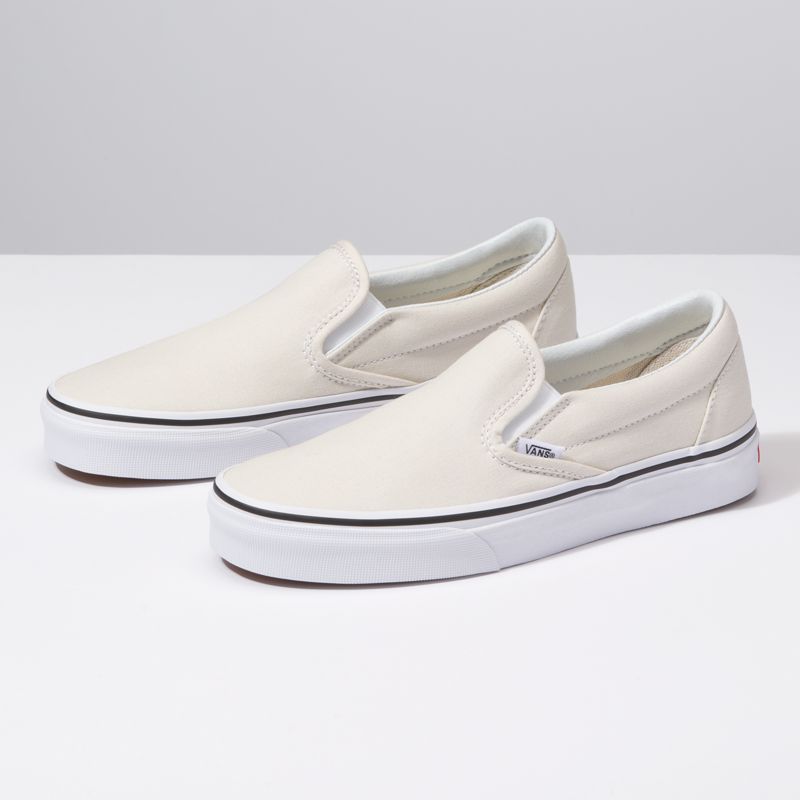 Bajos Vans Classic Hombre Blancos | Mexico-FYD786053