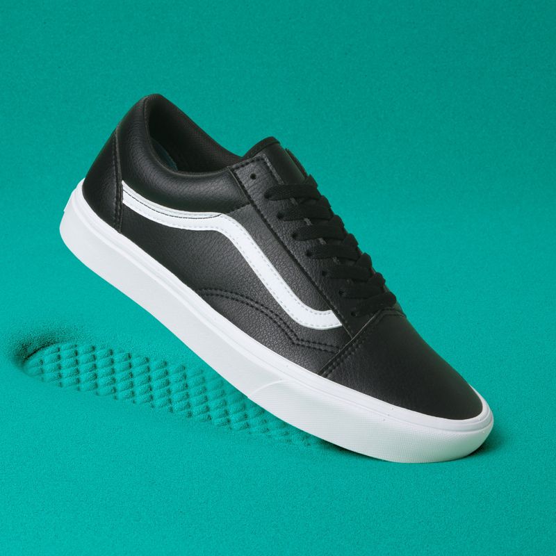 Bajos Vans Classic Tumble ComfyCush Old Skool Mujer Negros | Mexico-KYF750241