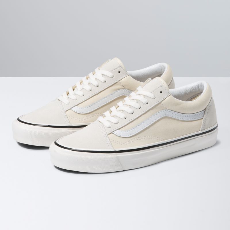 Bajos Vans Old Skool 36 DX Hombre Blancos | Mexico-OUI065372