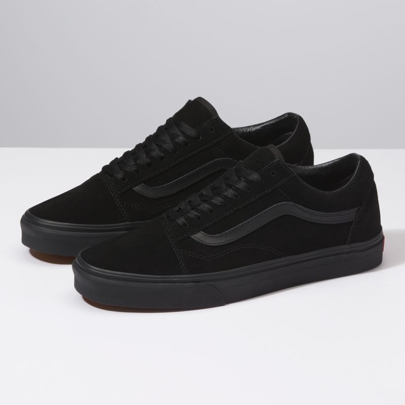 Bajos Vans Old Skool Hombre Negros | Mexico-XUN195734