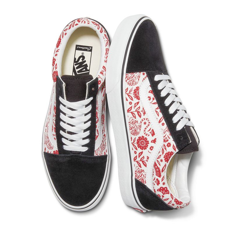 Bajos Vans Old Skool Mujer Tiger | Mexico-ONB403769