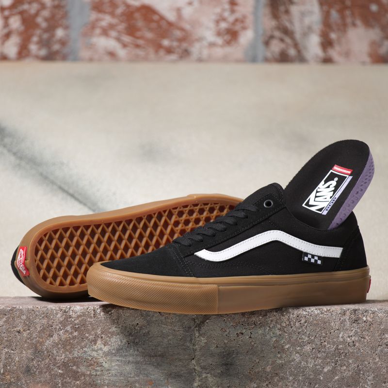 Bajos Vans Skate Old Skool Hombre Negros | Mexico-KTN146209