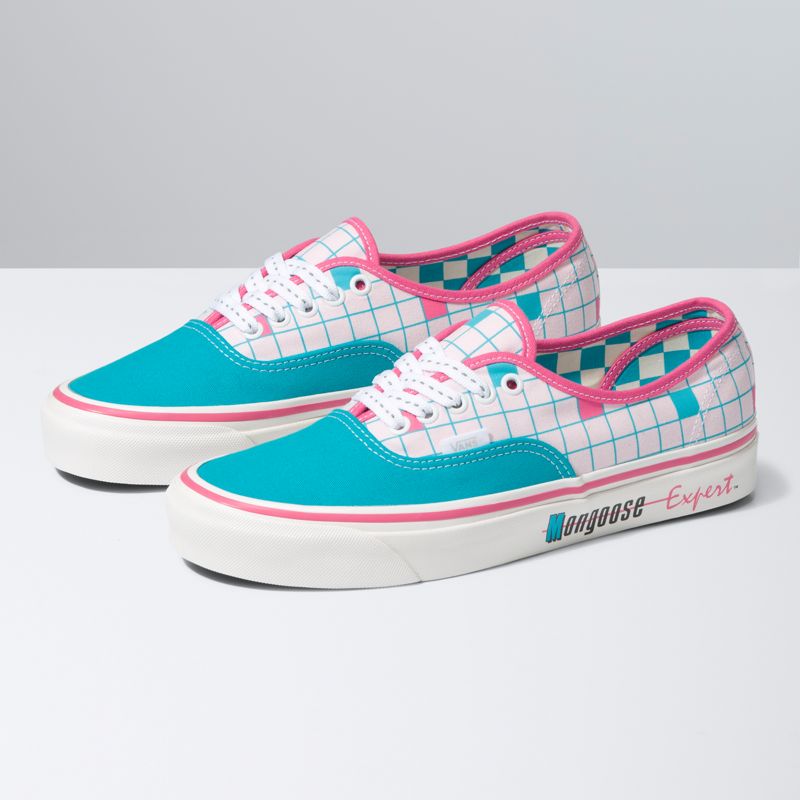 Bajos Vans Vans X Our Legends Authentic 44 DX Mujer Turquesa Rosas | Mexico-ALE543268