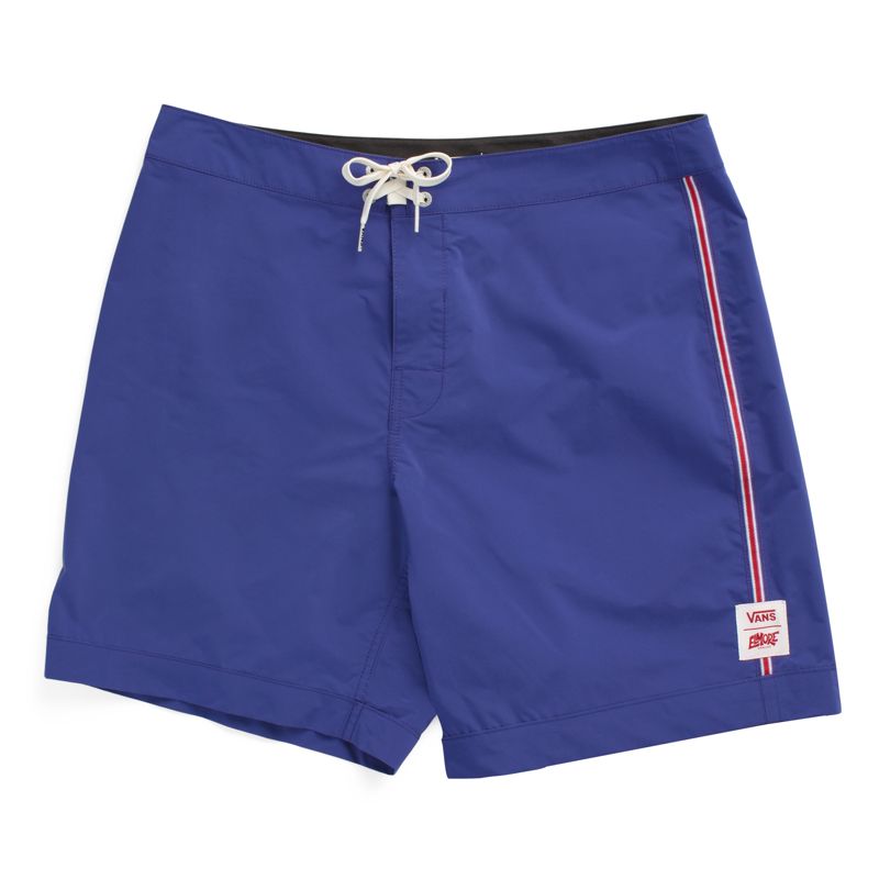 Bermudas Vans Vans X Elmore Surfboards Ride Hombre Azul Marino | Mexico-REX805179