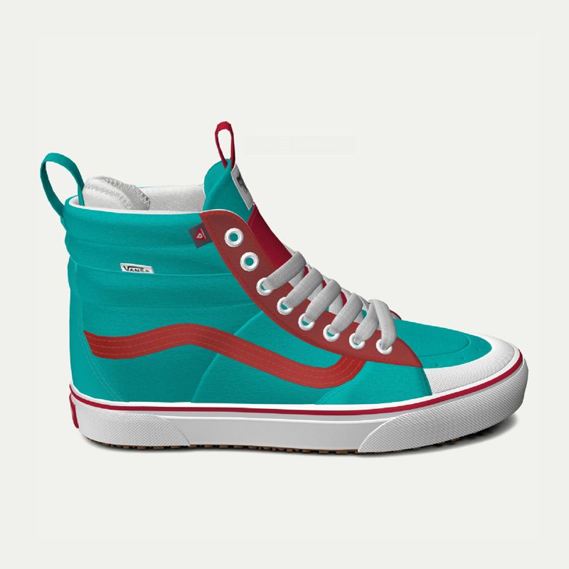 Botas De Snowboard Vans MTE Sk8-Hi 2.0 DX Mujer Turquesa | Mexico-UYD628075