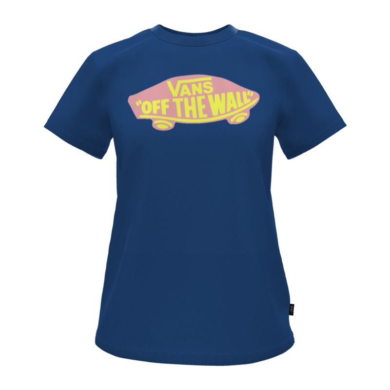 Camiseta Vans Classic Mujer Azules | Mexico-LIQ058734