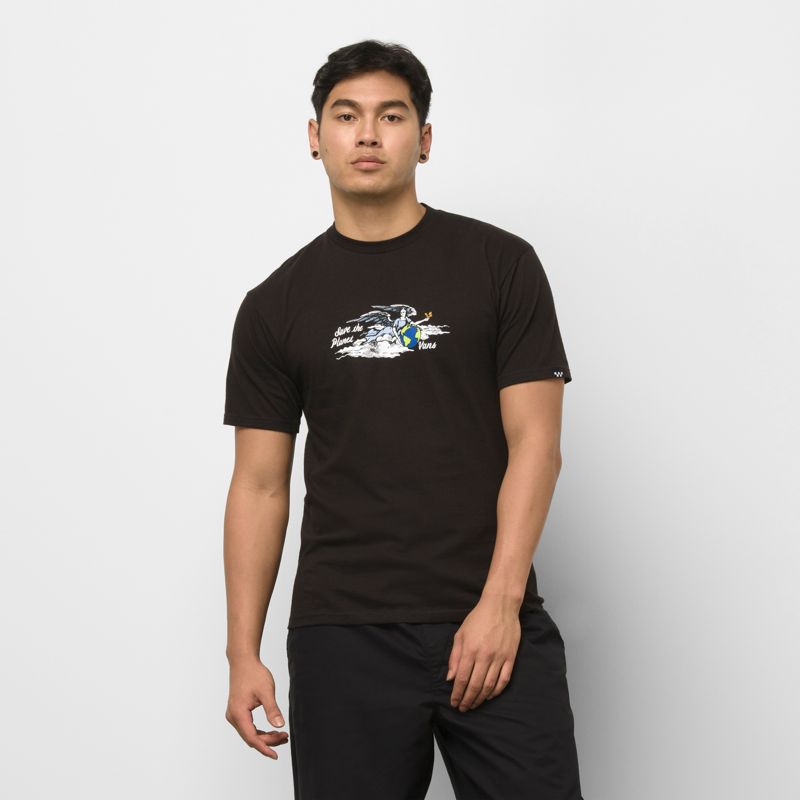 Camiseta Vans Save Our Planet Hombre Negros | Mexico-TNI864953